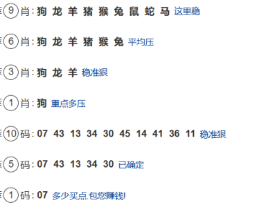 第015期：老澳门六合彩【九肖到一码】已更新！