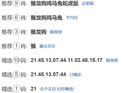 第307期:新澳门六合彩【九肖到一码】已更新