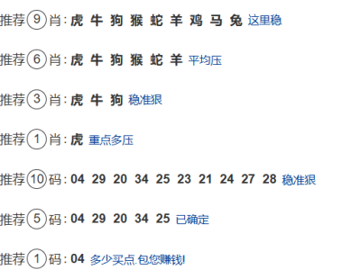第035期：老澳门六合彩【九肖到一码】已更新！