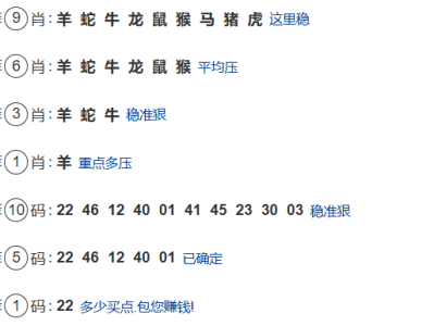 第016期：老澳门六合彩【九肖到一码】已更新！