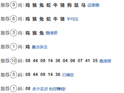 第325期:老澳门六合彩【九肖到一码】已更新!