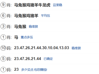 第002期:香港六合彩【九肖到一码】已更新!