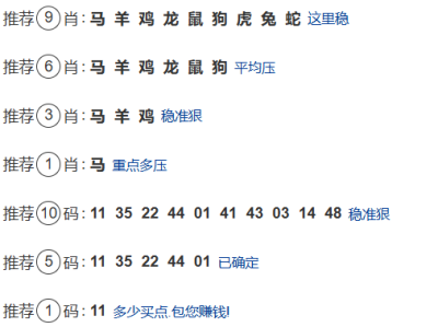 第006期:老澳门六合彩【九肖到一码】已更新!